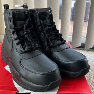 Nike Air Max Goaterra 2.0 Boots Triple Black Men’s Size 11.5 #DD5016-001 ~NEW~